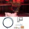 Extruder Kit Gray Aluminum 3D Printer Accessories PTFE Tube Spring