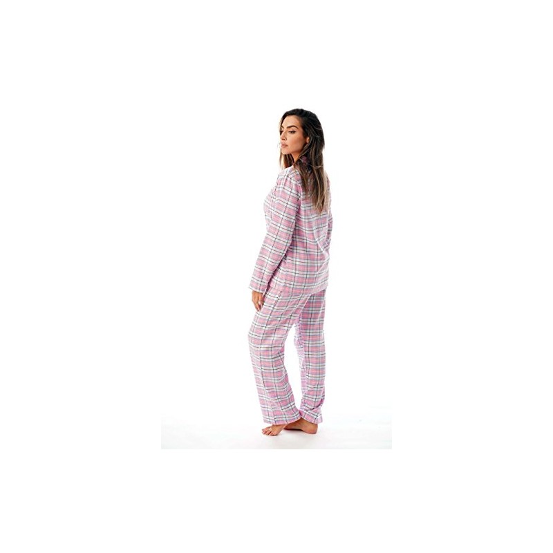 Just Love Long Sleeve Flannel Pajama Sets for Women 6760-10359-PNK-L