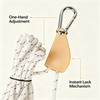 Retractable Travel Clothesline, 19Ft Heavy Duty Portable Clothes Drying Rope