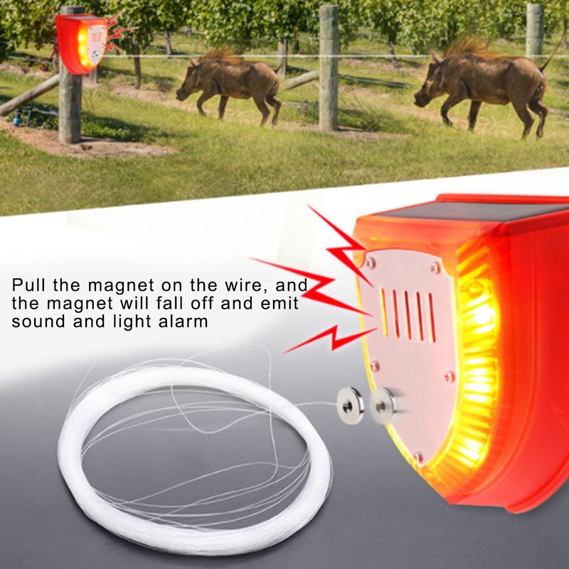 Animal Repellent USB Interface Charging Energy Saving Solar Powered Animal