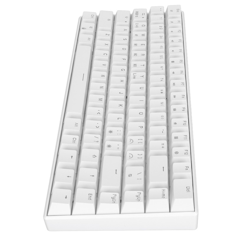 Mechanical Keyboard 82 Keys RGB Wireless 2.4G BT3.0 Type C