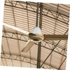 ABOOFAN 3sets Ceiling Fan Accessories Plastic Fan Bottom Canopy Ceiling