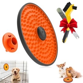 Cajón para perros Lick Pads Alimentador lento, caja de juguetes de entrenamiento para Lick Pad Cajón de juguete, muy adecuado mantequilla de maní (nar