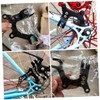 HONMEET 2pcs Adjustable Bike Disc Brake Bracket Adapters Small Bike