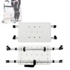 Attachable Folding Walker Seat – Adjustable Rest Seat for Walkers,