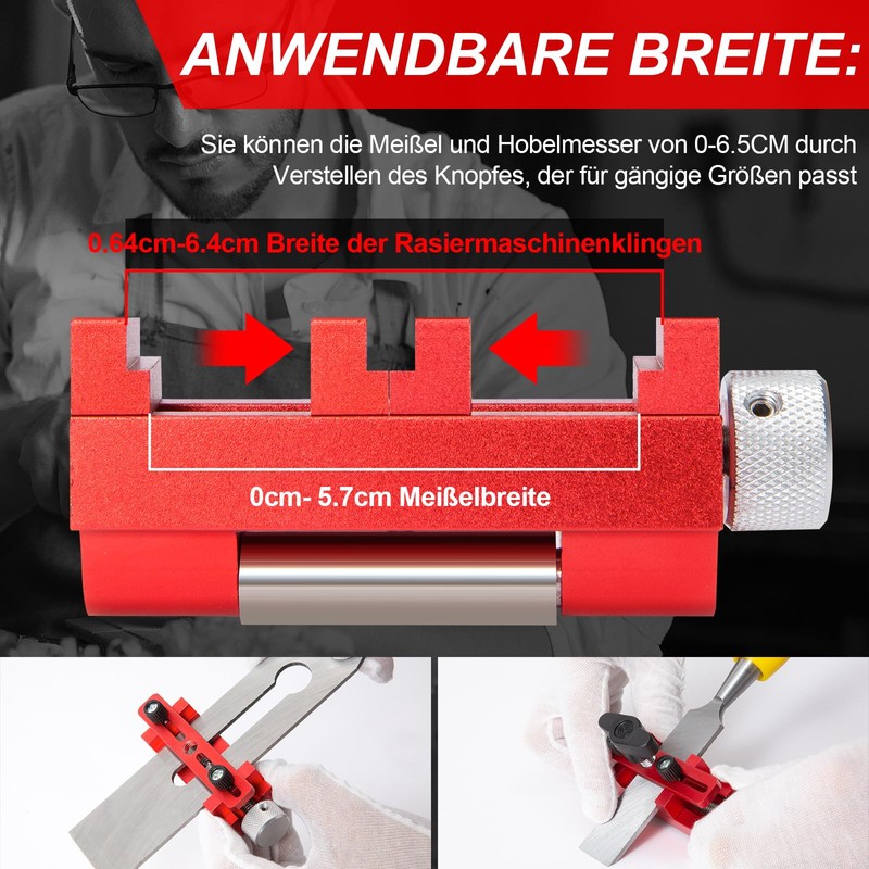 Chisel Grinding Aid Chisel Sharpening Holder Sharpening Aid for Wood