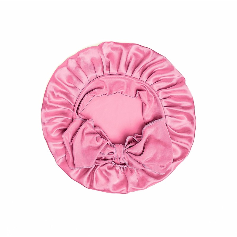 Silky & Sassy Large Satin Bonnet With Laundry Bag -