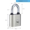 Yale - Y112/30/121/1 Iron Disc Padlock 30mm - Nickel Plated