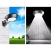 Clicmania Lámpara Solar Para Exteriores Contra Agua Sensor Movimiento