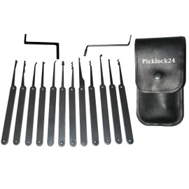 Picklock24 Pure Metal Set (12 picks)