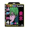 DIAMOND DOTZ Neon Flock Anime Diamond Painting Kits for Adults
