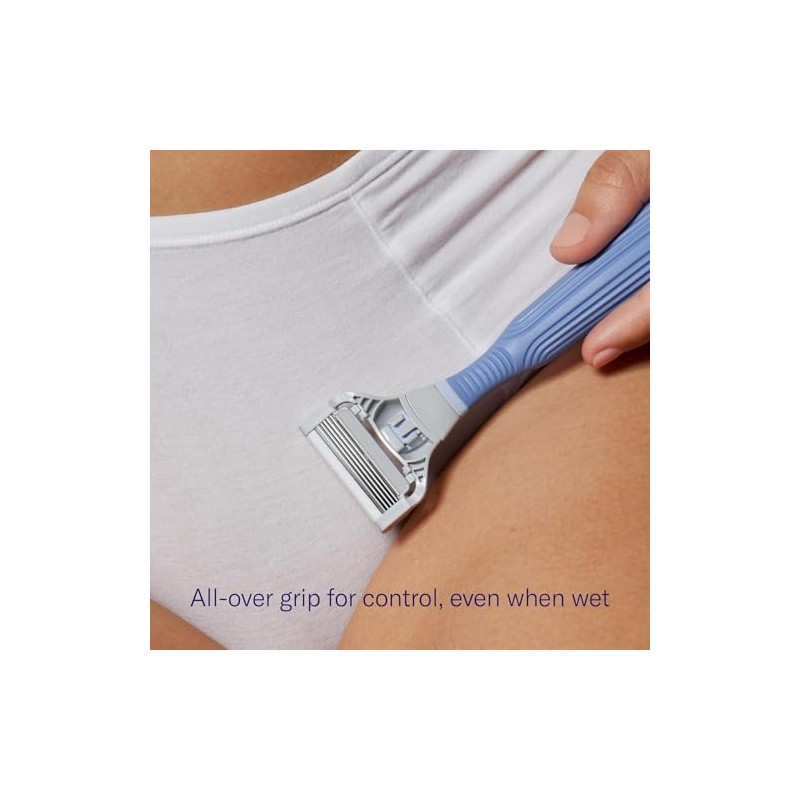 Flamingo Pubic Hair Razor for Women, Shaving Kit, 1 Pubic