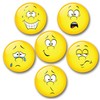 Merchandise for Fans Smiley Negative Feelings Bad Mood, 6 Large