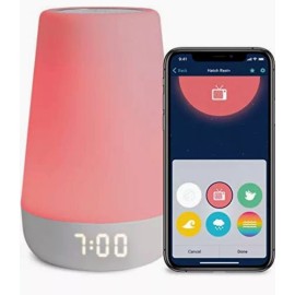 Unbranded Baby Night Light Sound Machine White Noise Soother Nursery Stroy Toddler Babies