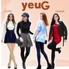yeuG 7 Pack Fleece Lined Tights for Women-High Waist Pantyhose