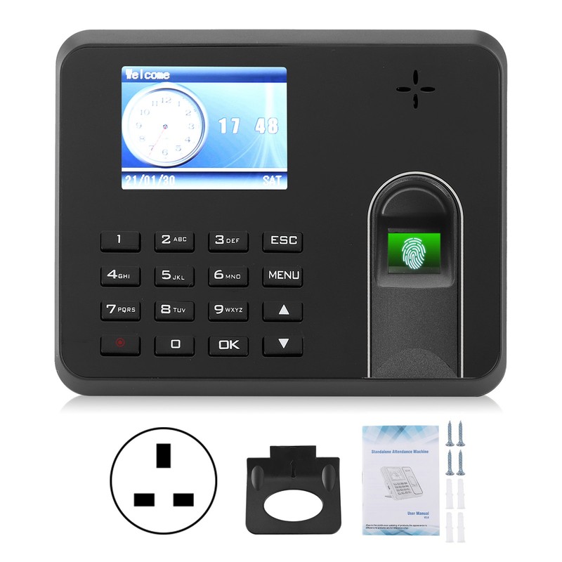 2.8in TFT Independent Access Control Systerm Fingerprint Password Attendance Machine