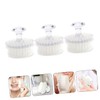 Mikinona 3Pcs Multi Function Soft Bristle Face Cleaning Brushes Manual