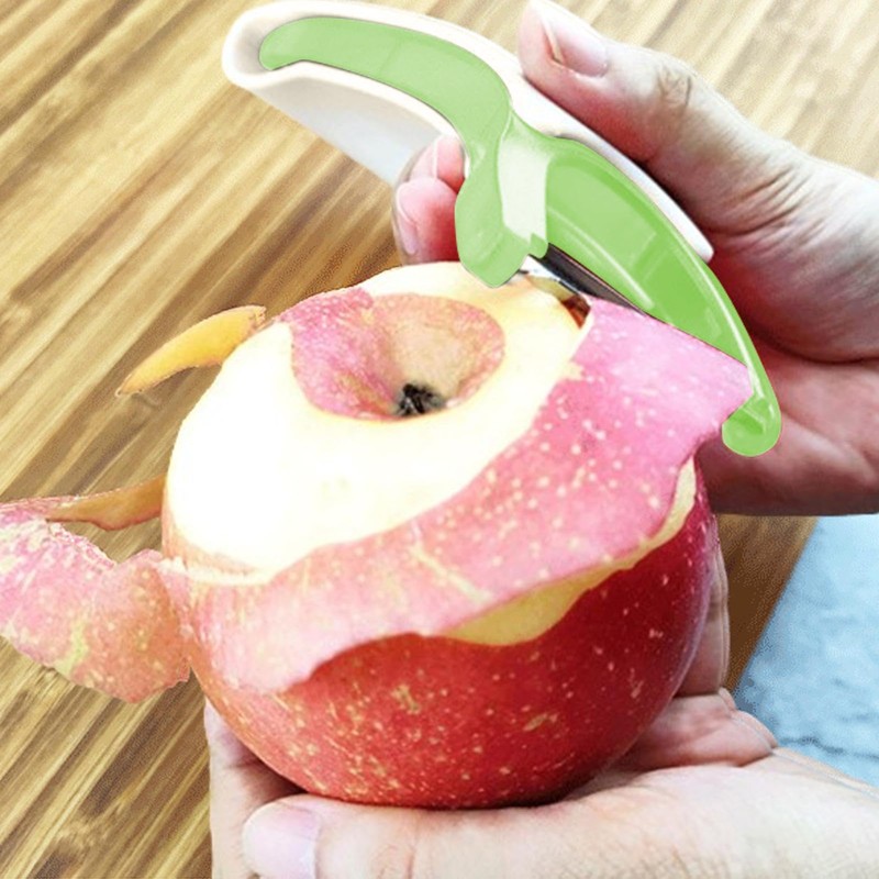 2 in 1 Peeler - Double Ended Rotating Shaft Potato