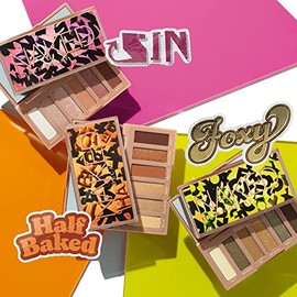 Urban Decay Naked Mini Sin – Paleta de Sombras de Ojos, 6 Tonos Rosados con Acabado Mate, Satinado y Metálico, Alta Pigmentación y Larga Duración, Veg