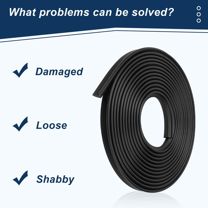 Sxkxm 10512 Vinyl Strip 10'-6" Compatible with Tapco PRO 14,