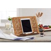 Book Stand Bamboo Reading Rest Cook Book Document Stand Holder
