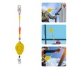32.8ft Safety Self Retracting Lifeline Fall Arrester Fall Protection Device,
