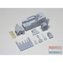 Wolfpack Design WPD48109 1:48 Wolfpack MiG-29 (9-12) Fulcrum A Cockpit Set (ACA kit) #48109