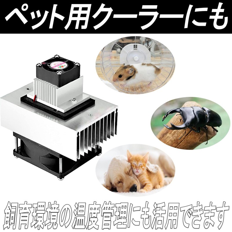 Gavit Cooling System Kit, Peltier Type, Cooling Unit, Heatsink, Self-made