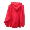 Coca-Cola Red Hooded Sweatshirt Kangaroo pockets Medium