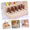 VILLFUL Retro Style Wooden Cosmetics Storage Box Makeup Storage Organizer