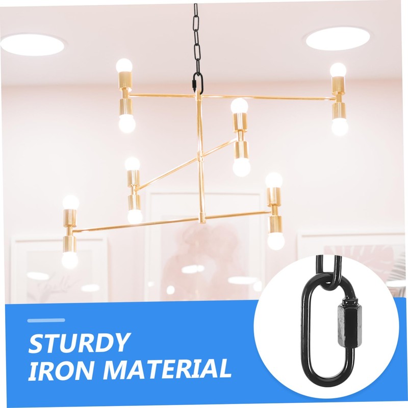 ULTECHNOVO 2Pcs Decorative Chain Extension for Pendant Lighting Fixture with