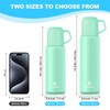 Thermal Flask with Cup 648ml/22oz Flask for Hot Drink, Vacuum