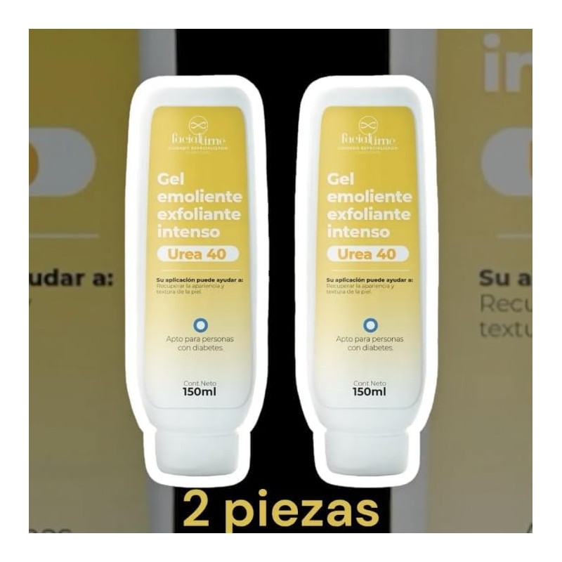Gen?rico Kit de 3 Urea 40 Facial Time con Vitamina