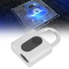 Bluetooth Padlock Intelligent Fingerprint Phone APP Lock Set for Dormitory