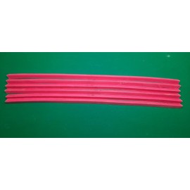 K66 Cushion Rail Rubber 38" Set of 6 for 7 ft Table by Cue Clean