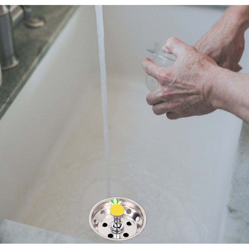 Kitchen Sink Strainer for Standard Drains - Drain Stopper with