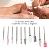 10 Pcs Nails Drill Bit Set Portable Remove Polishing Nail