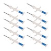 10 Packs Animal Microchip Pet RFID Identification Implant Kit ISO11784