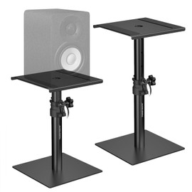 Vondynote Set of 2 Desktop Studio Monitor Speaker Stands Bookshelf Speaker Stands