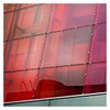 BDF Card Decorative Window Film Transparent Color Red - 48in