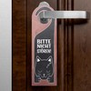 Komm doch rein oder Bitte nicht stören Door Hanger with