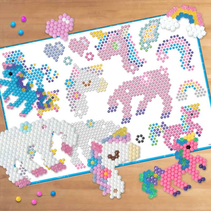 Aquabeads - Set Unicorni Mistici - Kit Completo con 1500