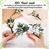 Suncalla 5 Pcs Bridal Baby Breath Hair Pins Wedding Hair