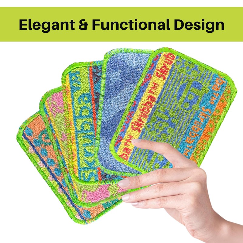 Wet-It Skrubba Non-Scratch Scouring Pad – European Scrubby Sponge for