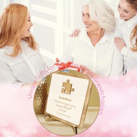 Grandma Sign | Grandma Gifts | Sentimental Grandma Birthday Gift for Grandmas | Grandmother's Christmas, Mother's Day Gifts Idea