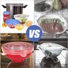 Longzon Silicone Stretch Lids 14 Pack Include 2Pcs Size up