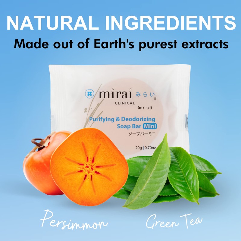 Mirai Clinical Persimmon Soap Bar