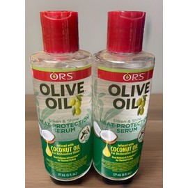 ORS Olive Oil Heat Protection Hair Serum infused with Coconut Oil for Restorative...