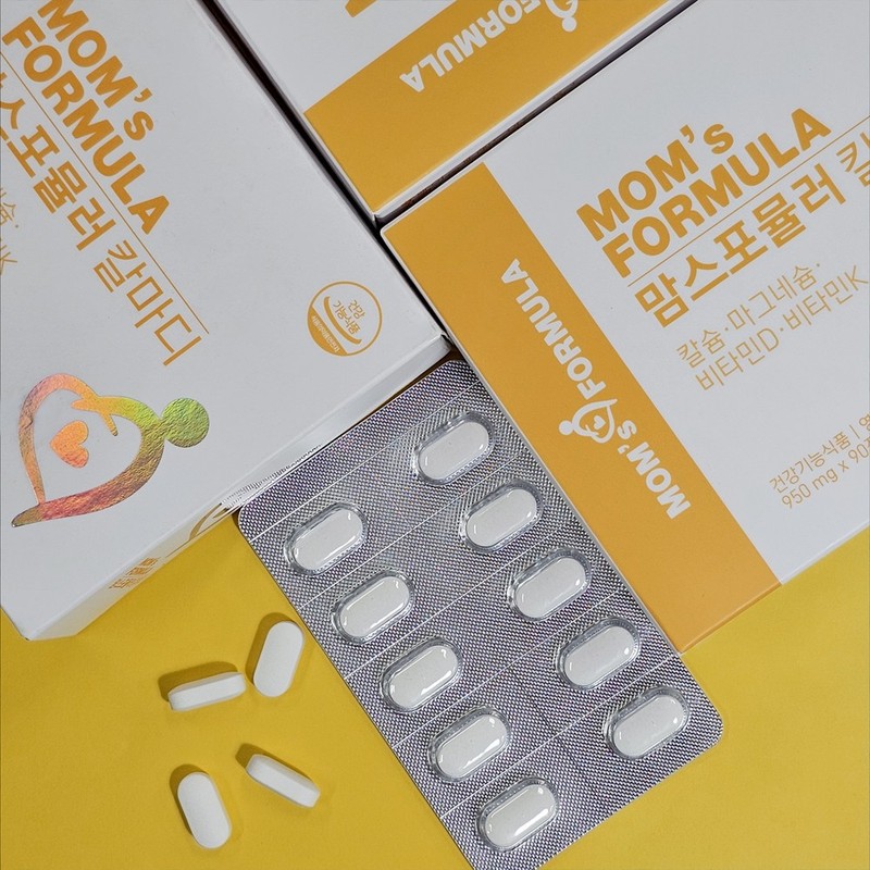 Mom's Formula Calmadi Calcium Magnesium Vitamin D K2 Supplement for