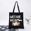 BDPWSS Dachshund Tote Bag - Weenie Mom BLTG CA -